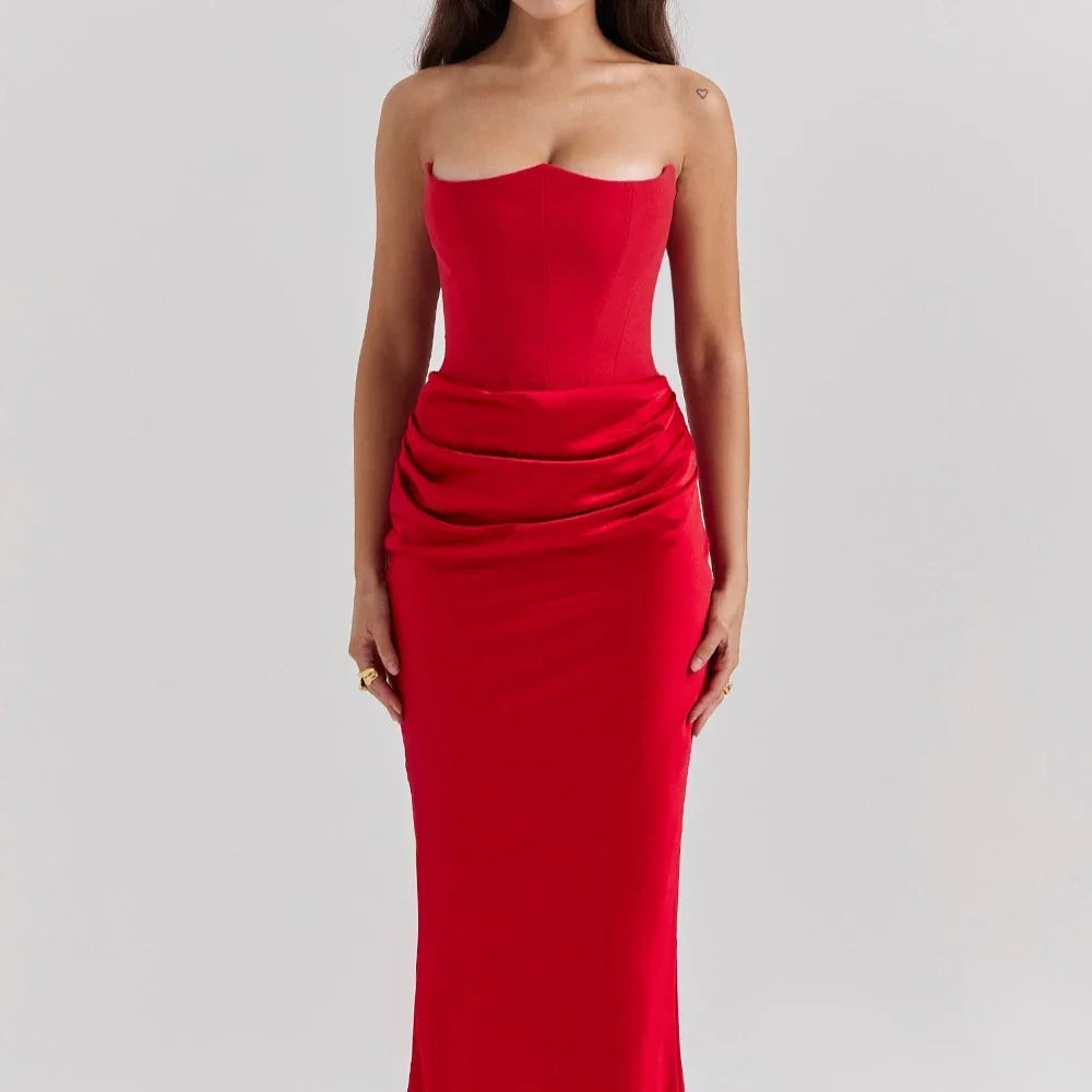 Robe Bustier Drapé — vue 7