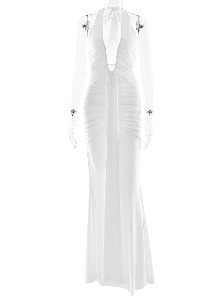 Robes Drapées Soirée — vue 3