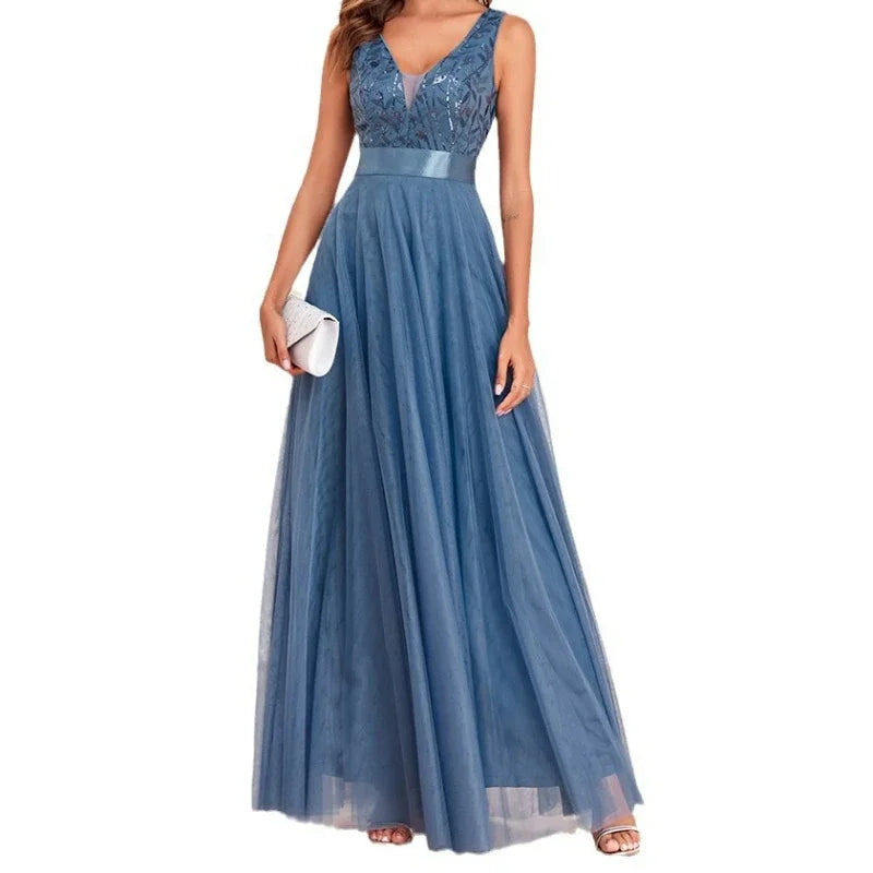 Robe En Tulle Drapée — vue 5