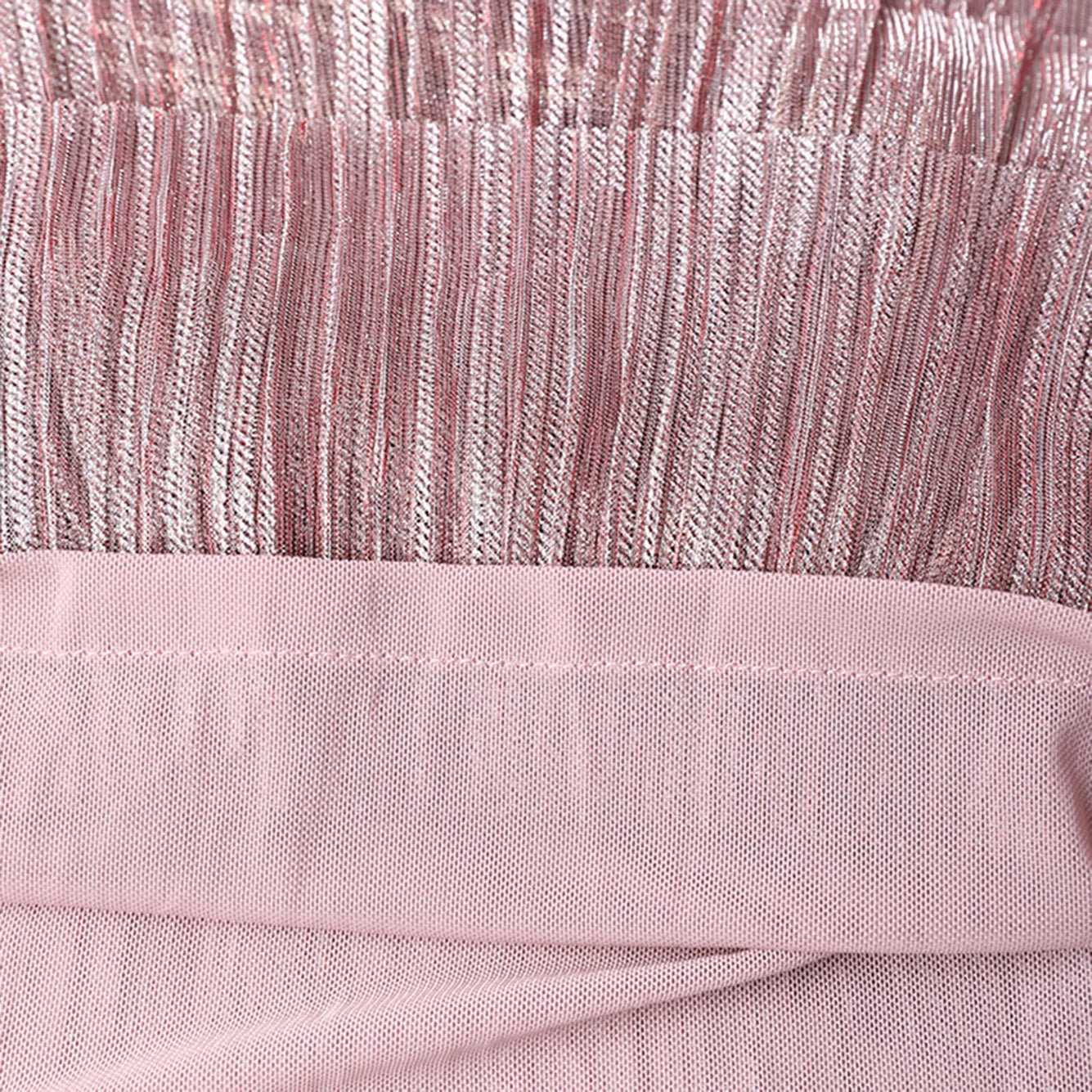 Robe En Lamé Entièrement Drapée — vue 9