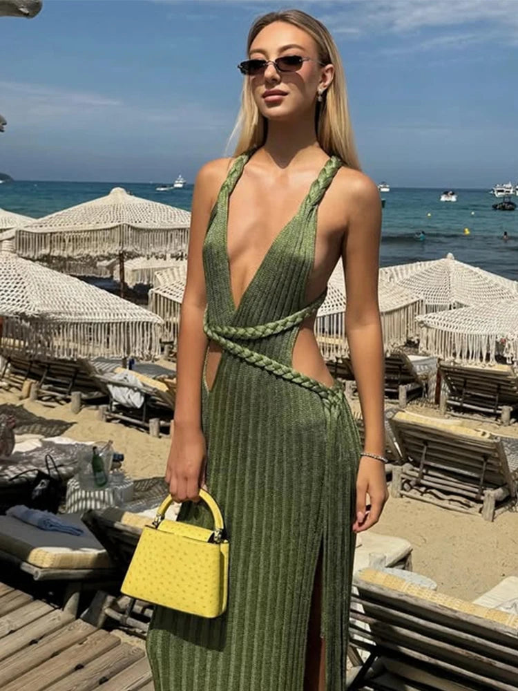 Robe Drapée Dos Nu — vue 3