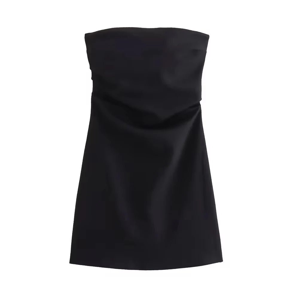 Robe Droite Drapée — vue 10
