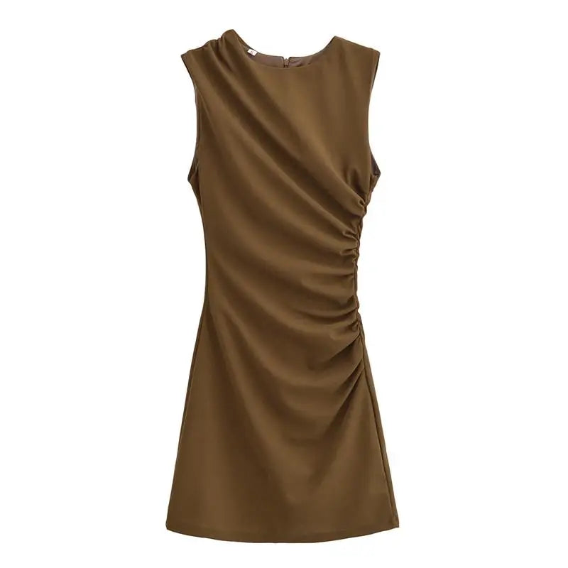 Robe Drapée Courte — vue 14