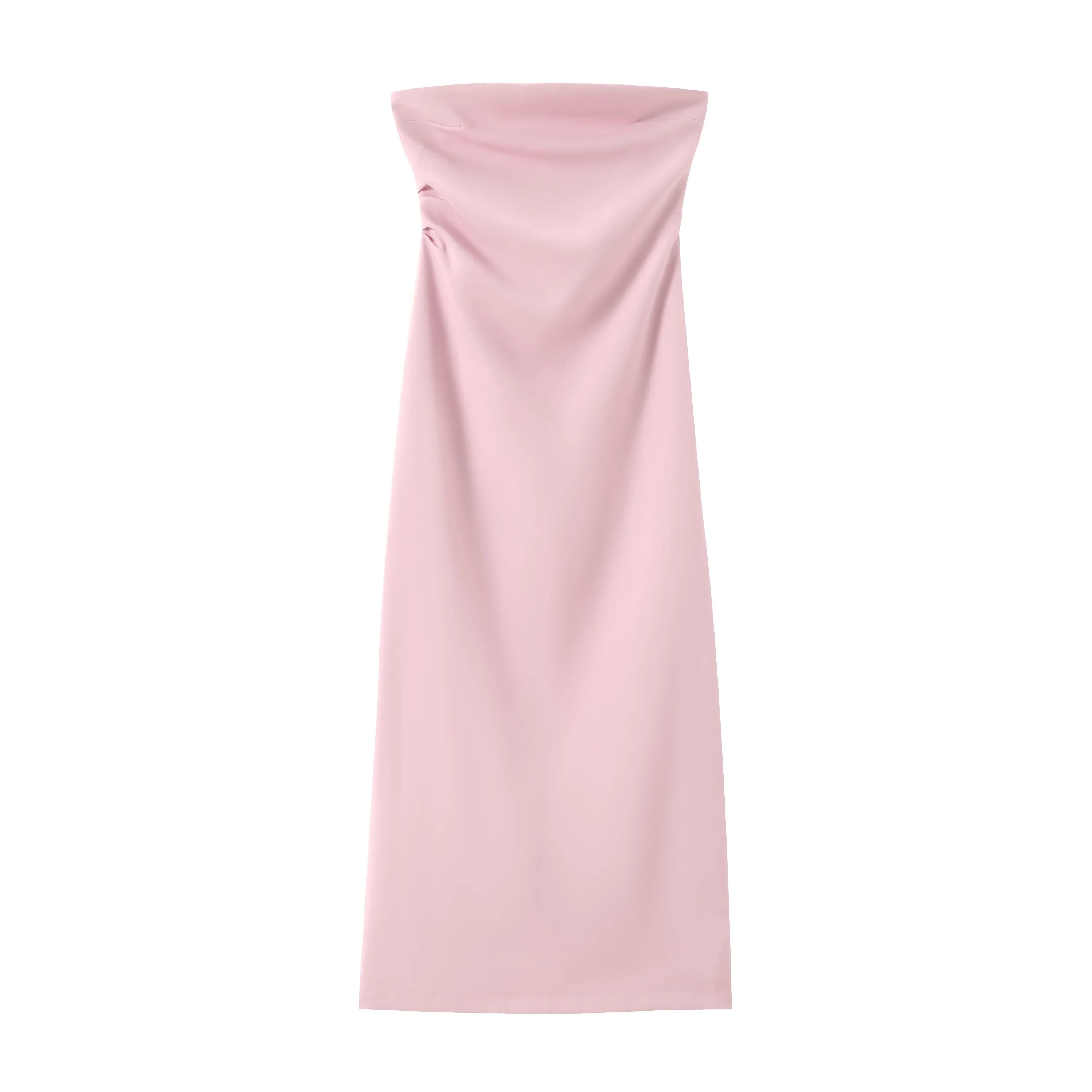 Robe Mi-Longue Drapée — vue 2
