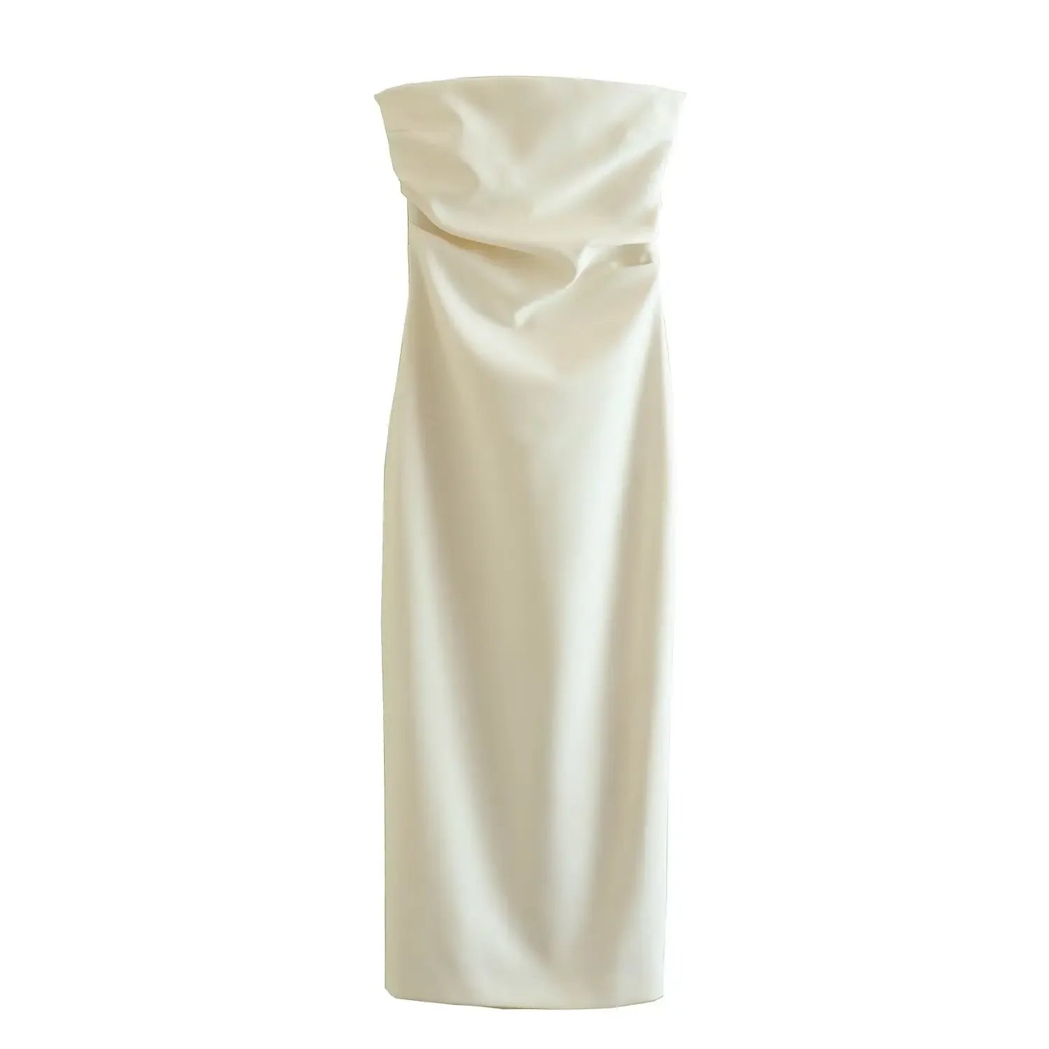 Robe Mi-Longue Drapée — vue 6