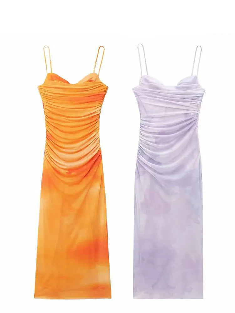 Robe Drapée Fluide — vue 2