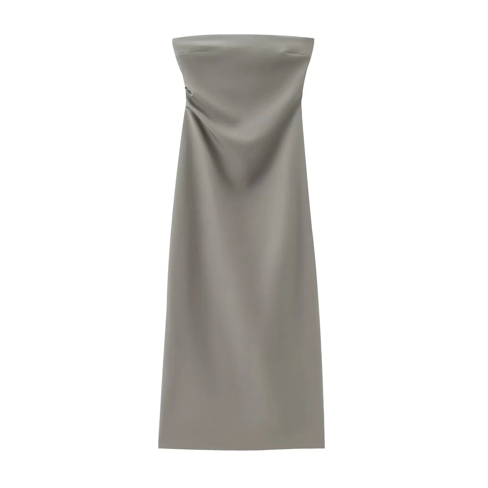 Robe Mi-Longue Drapée — vue 12