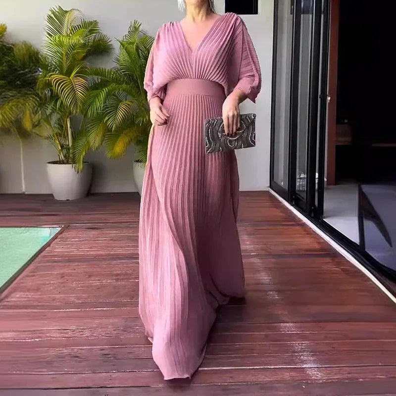 Robe Mousseline Drapée — vue 5