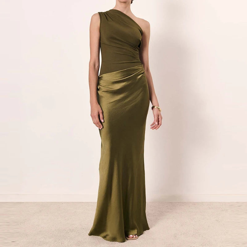 Robe Drapée Haute Couture — vue 9