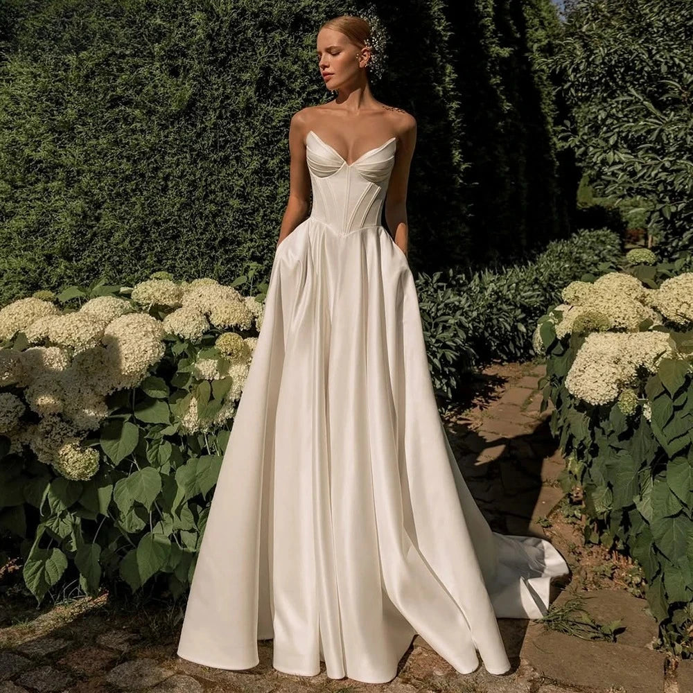 Robe De Mariée Drapé