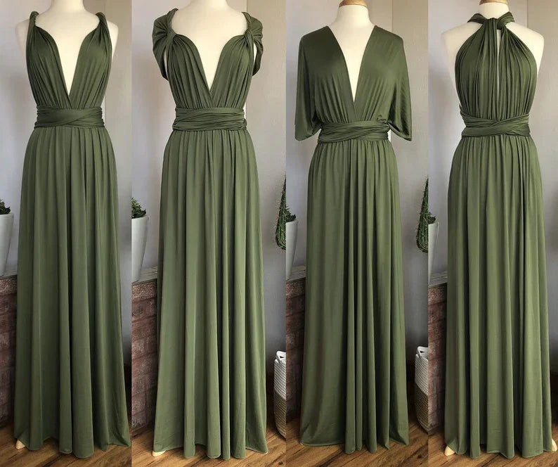 Robe Drapée Longue — vue 2
