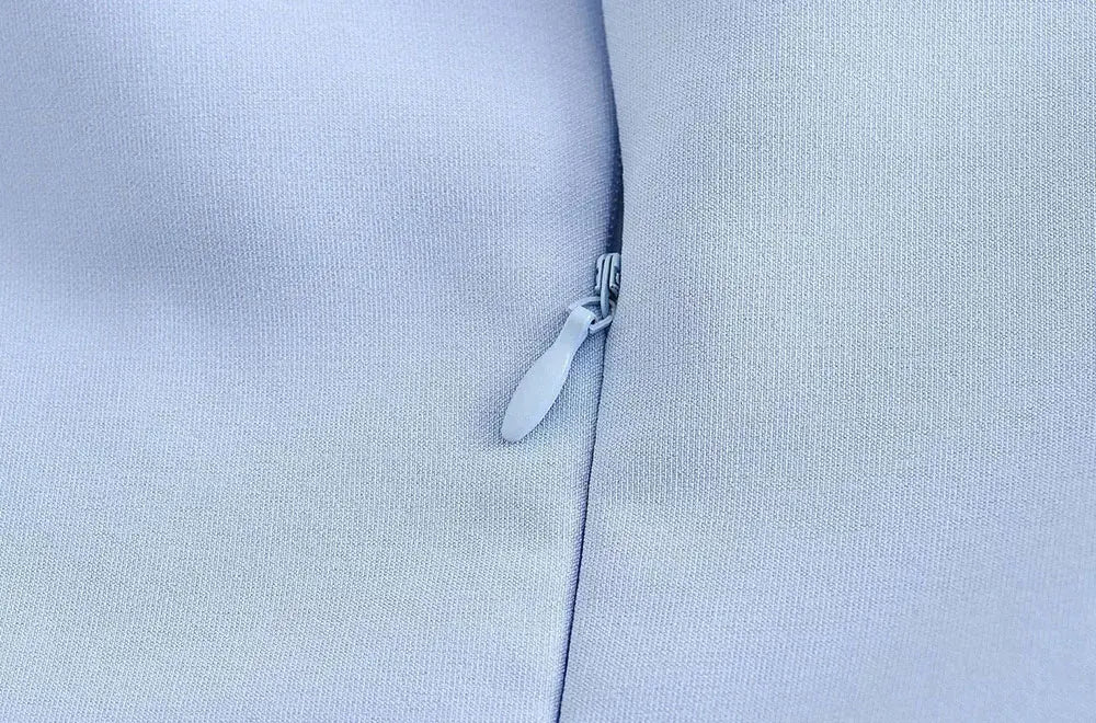 Robe Droite Drapée — vue 9