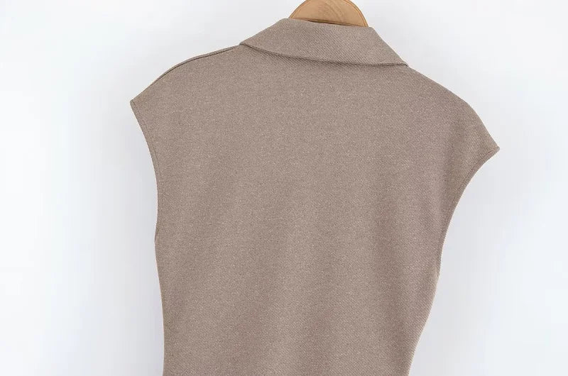 Robe Chemise Drapée — vue 10