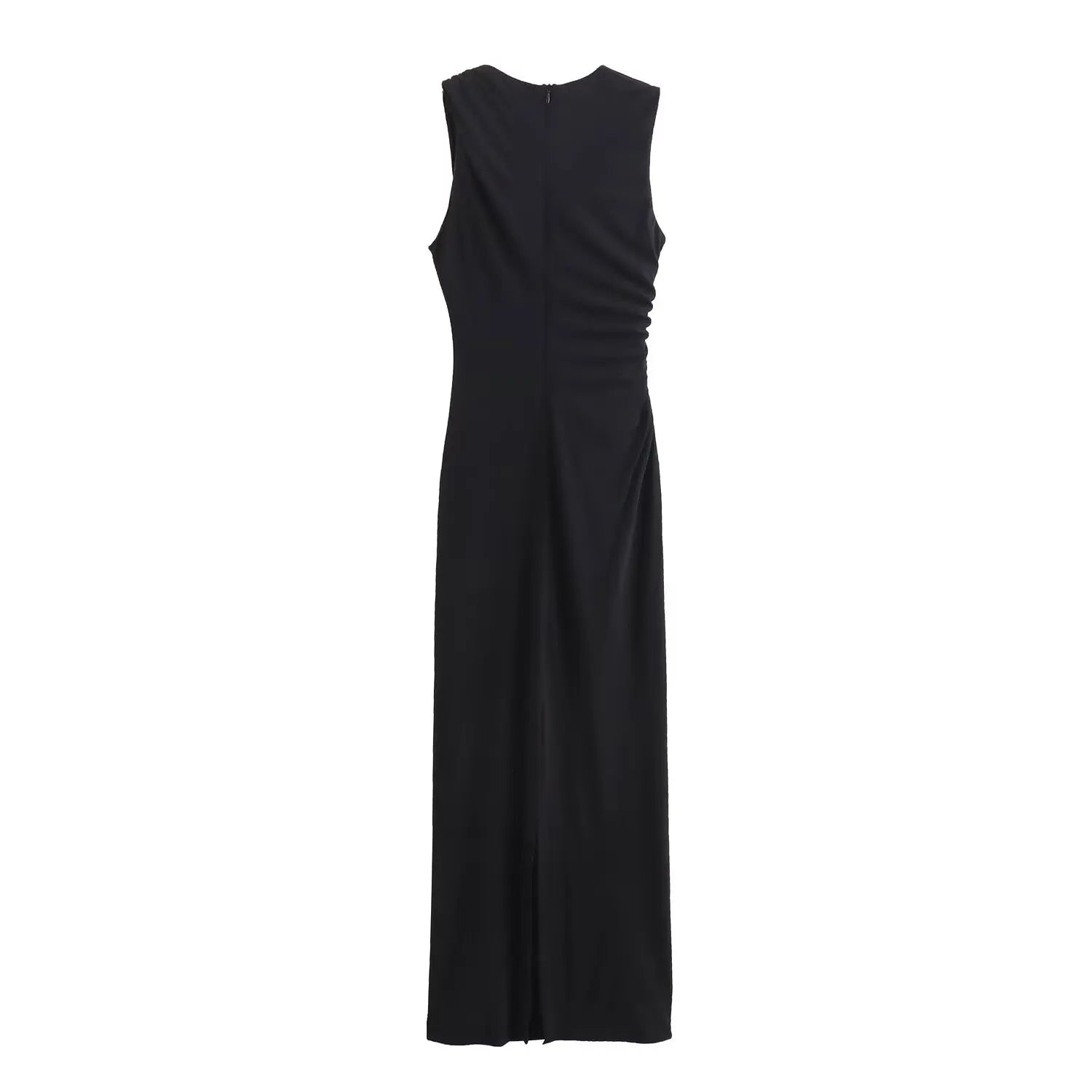 Robe Fourreau Drapée — vue 4