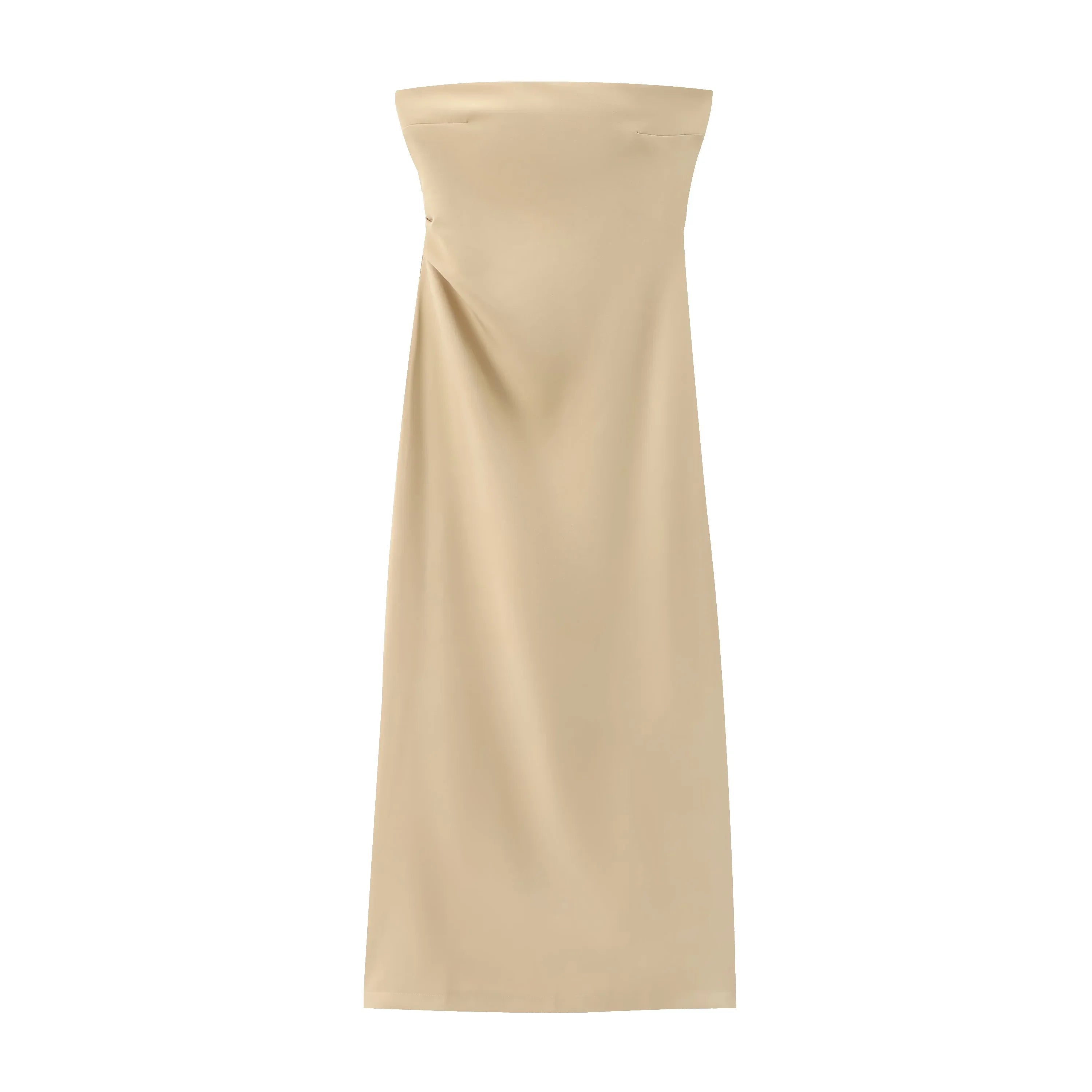 Robe Mi-Longue Drapée — vue 10