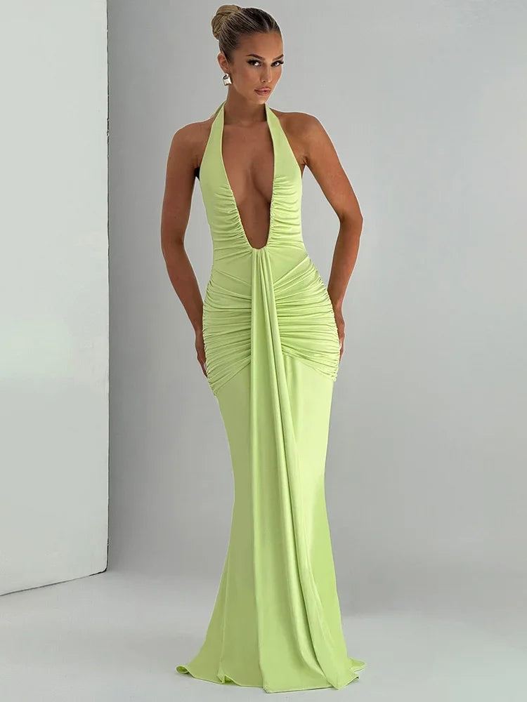 Robes Drapées Soirée — vue 11