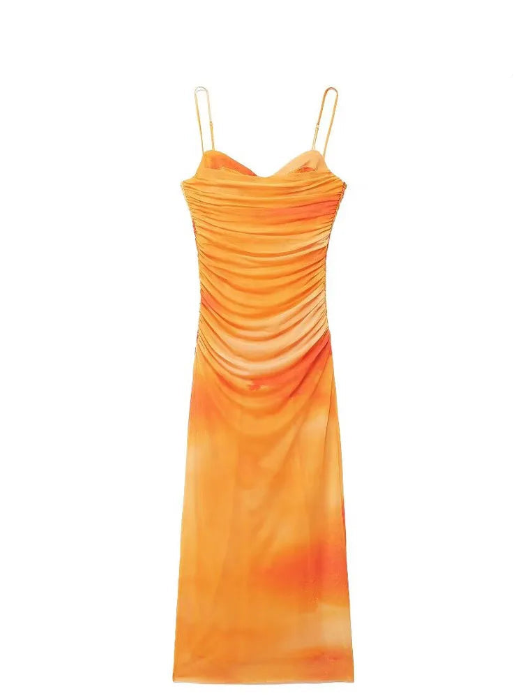 Robe Drapée Fluide — vue 3