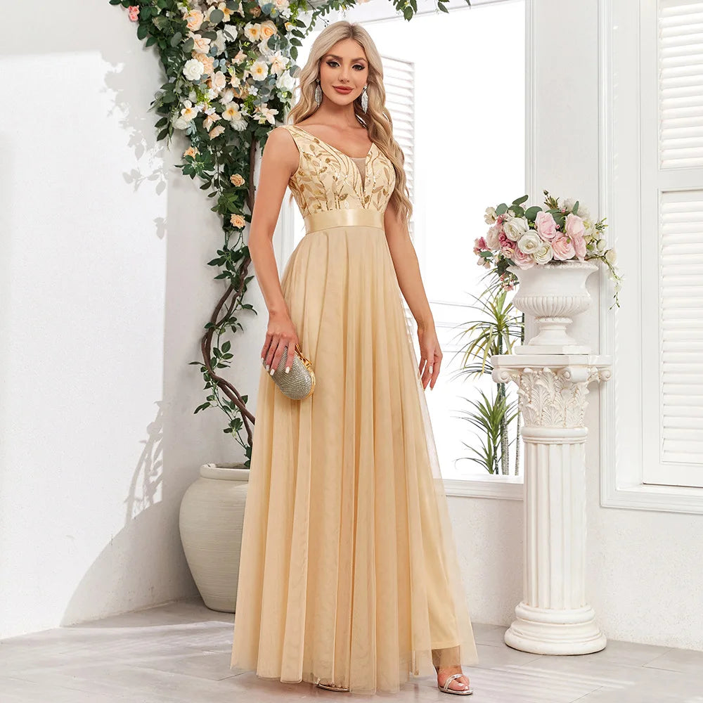 Robe En Tulle Drapée — vue 11