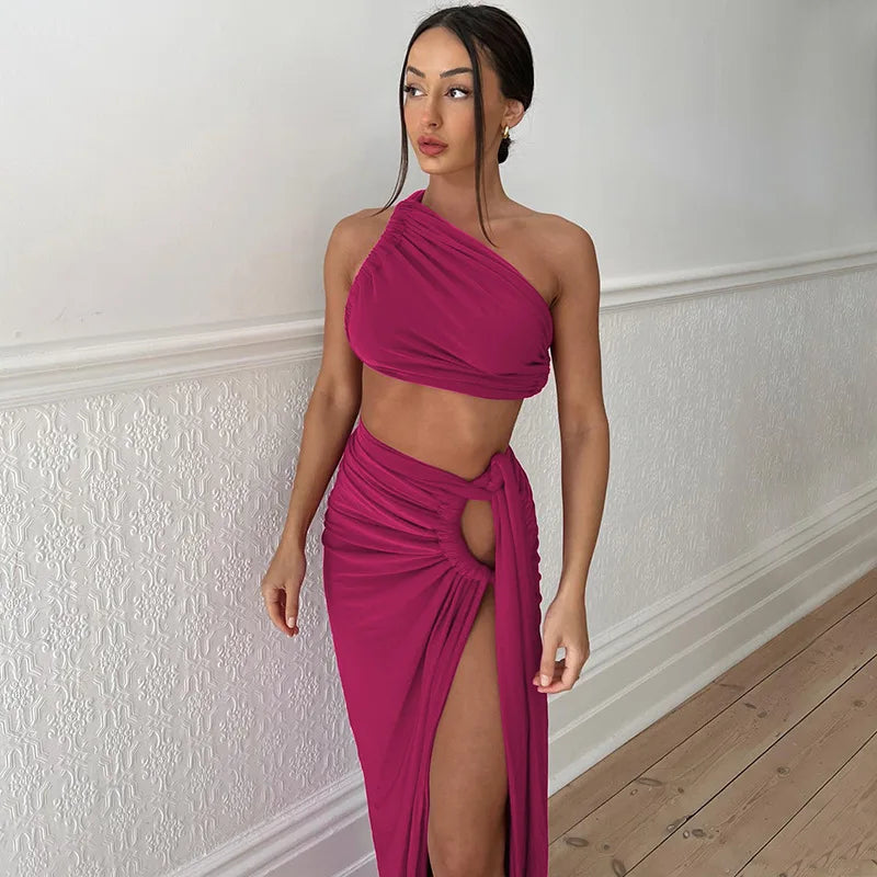 Robe Drapée Asymétrique — vue 11