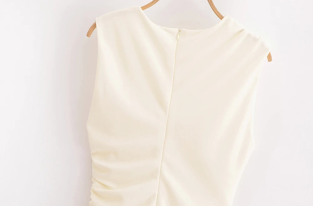 Robe Effet Drapé — vue 10