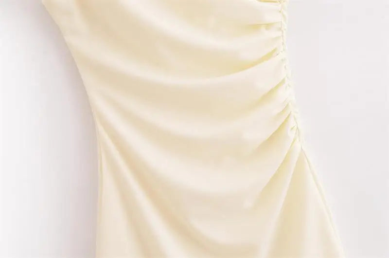 Robe Drapée Courte — vue 8