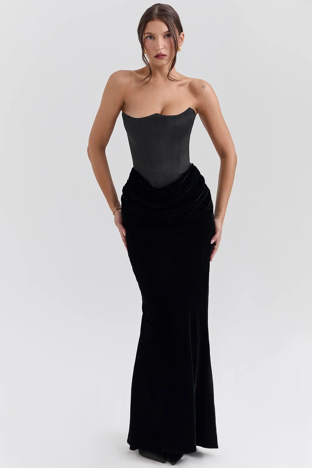Robe Bustier Drapé — vue 15