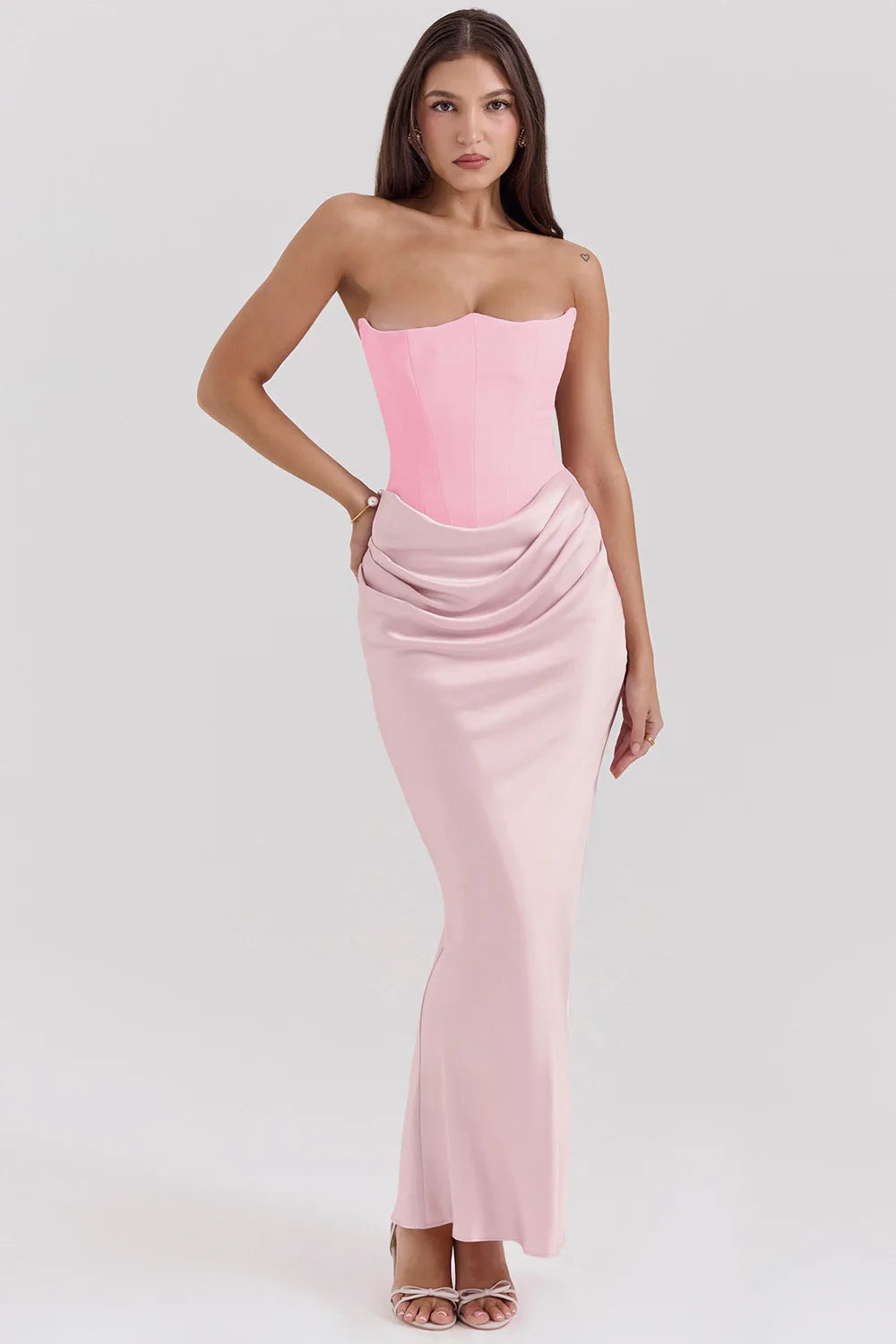 Robe Moulante Drapé — vue 16