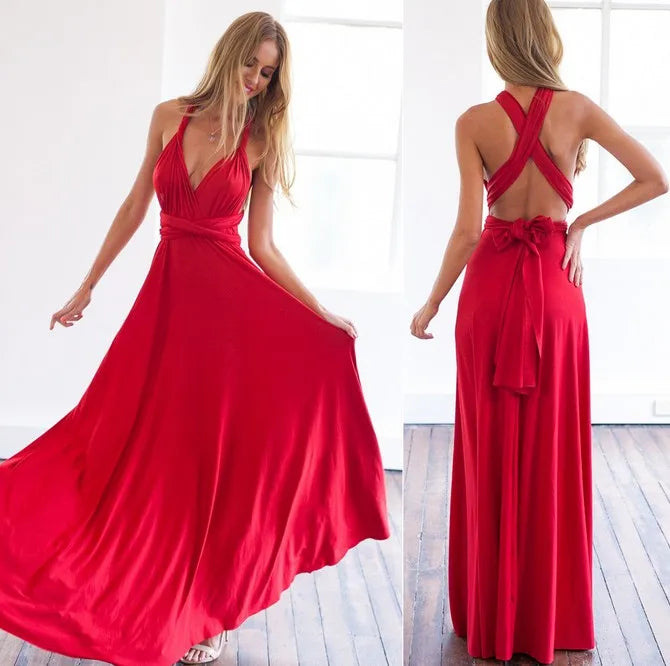 Robe Drapée Multiposition — vue 2