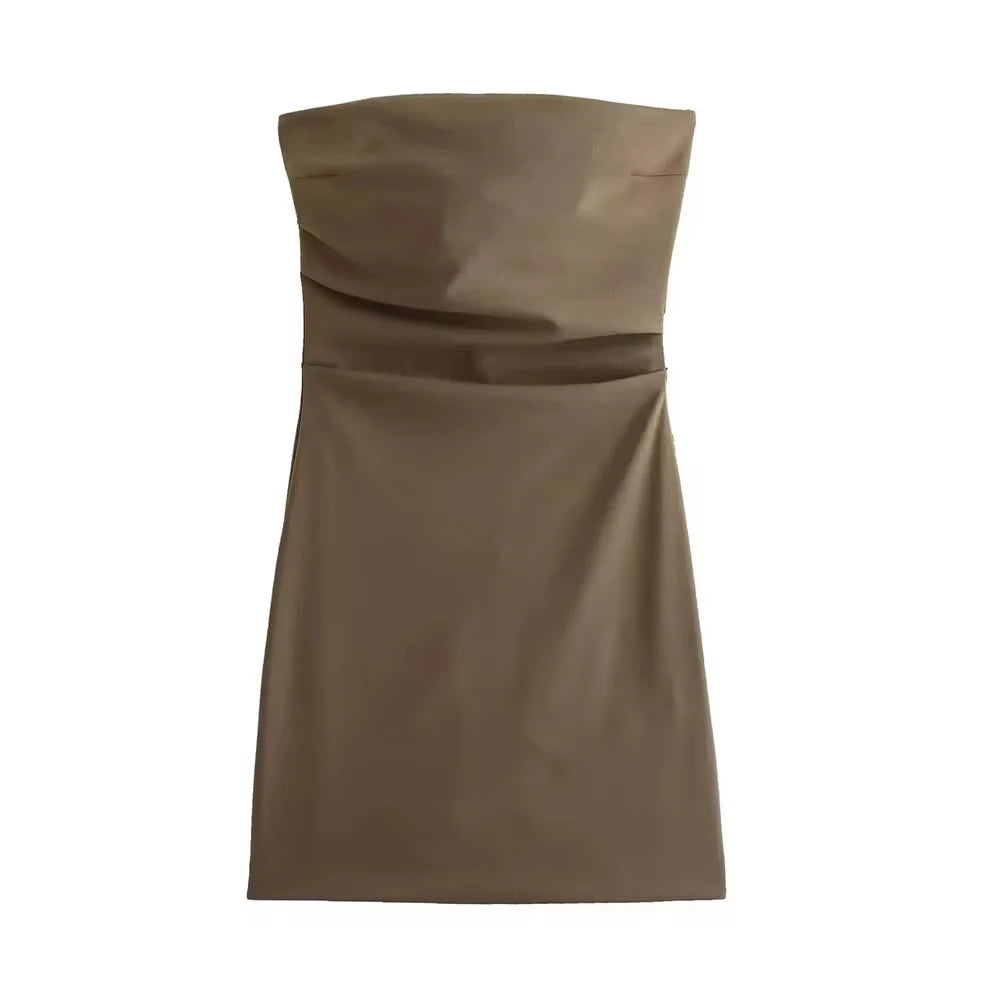 Robe Droite Drapée — vue 13