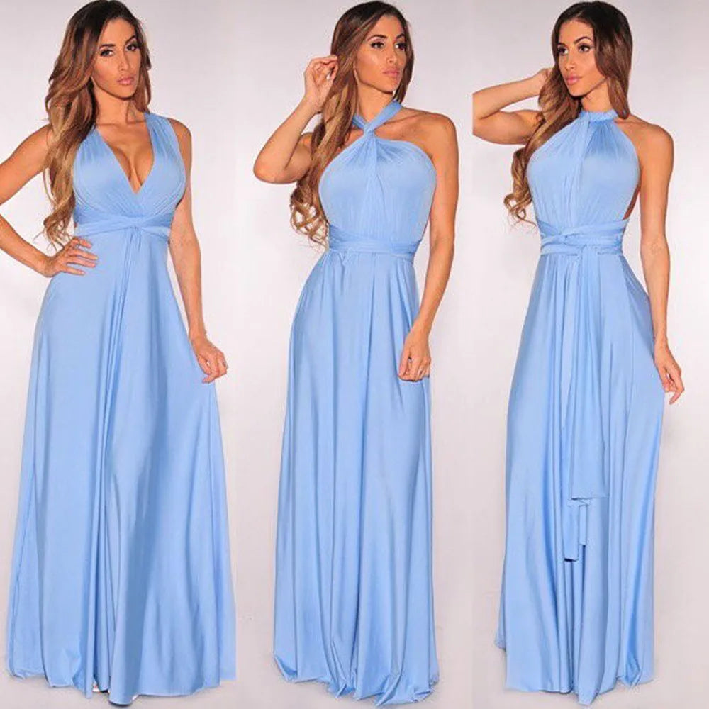 Robe Longue Drapée — vue 18