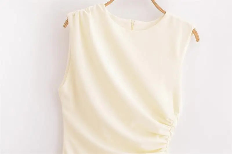 Robe Drapée Courte — vue 7