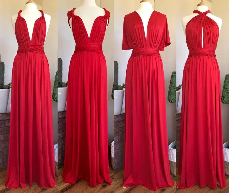 Robe Drapée Longue — vue 3