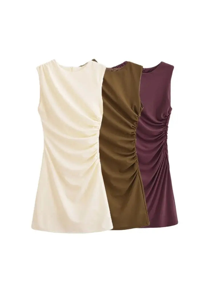 Robe Effet Drapé
