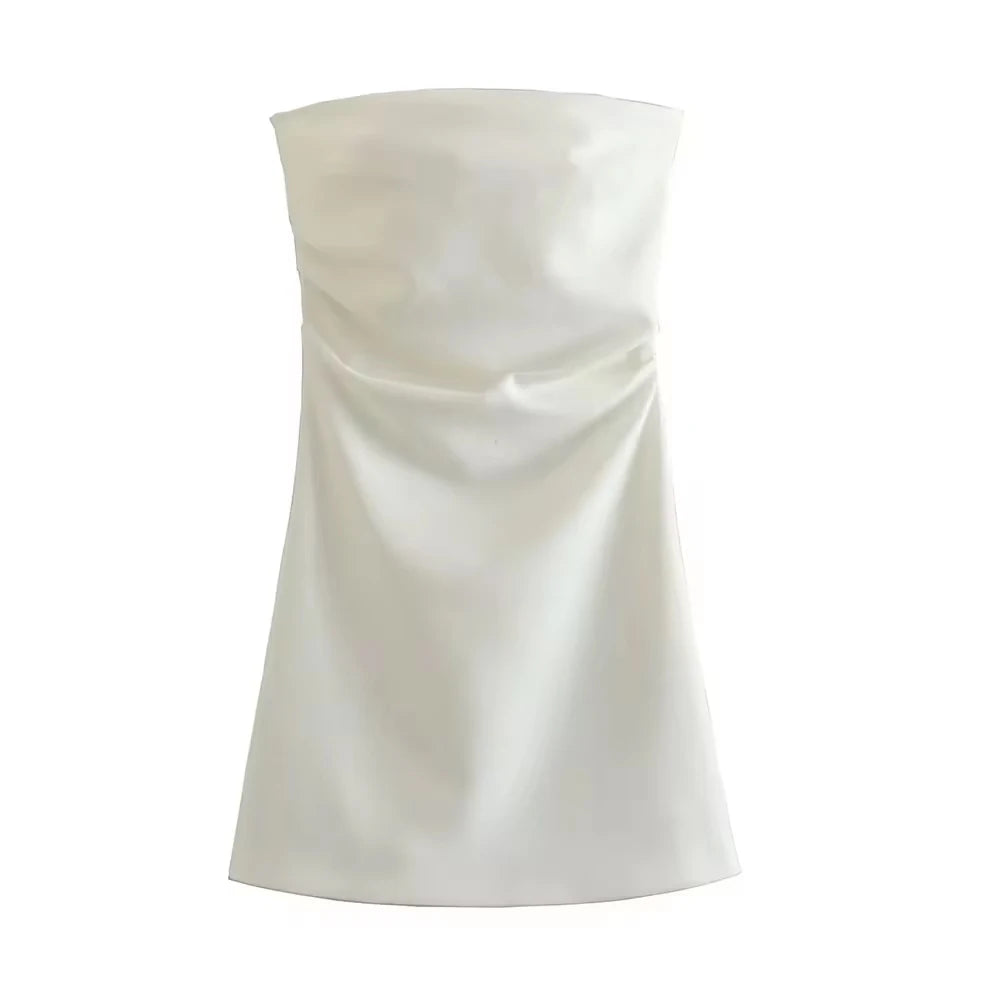 Robe Droite Drapée — vue 12