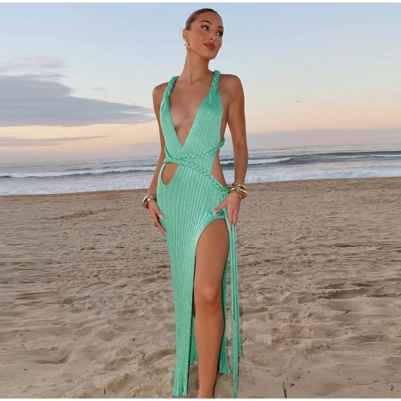 Robe Drapée Dos Nu — vue 6