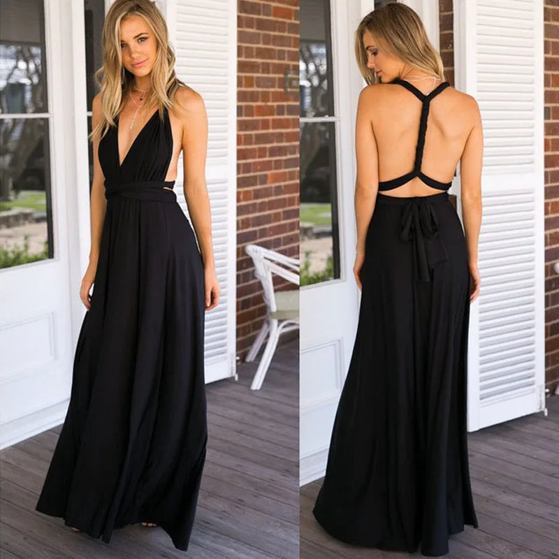 Robe Drapée Multiposition — vue 3
