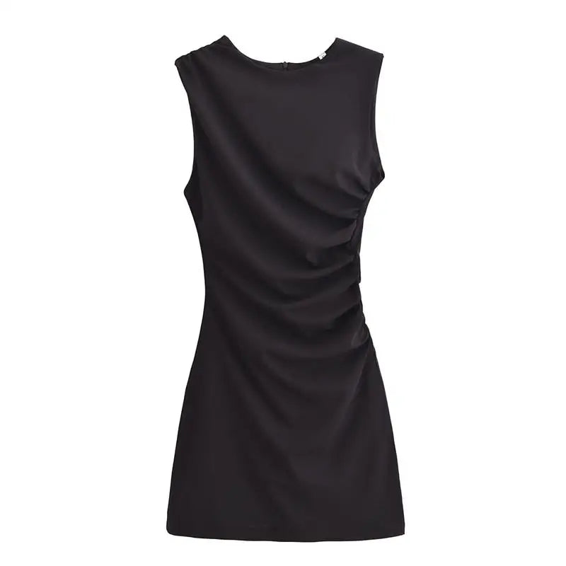 Robe Drapée Courte — vue 17