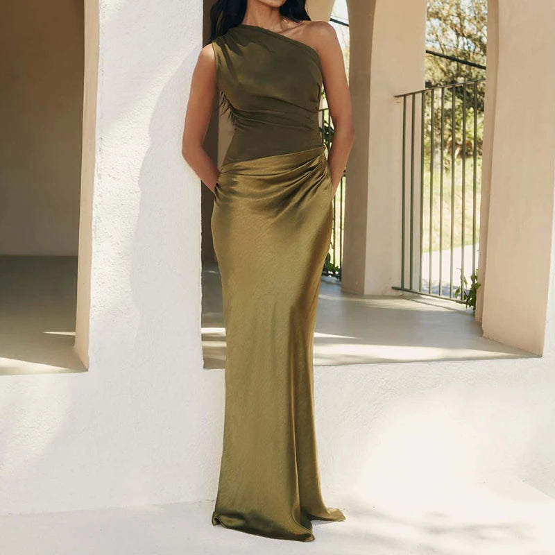 Robe Drapée Haute Couture — vue 6