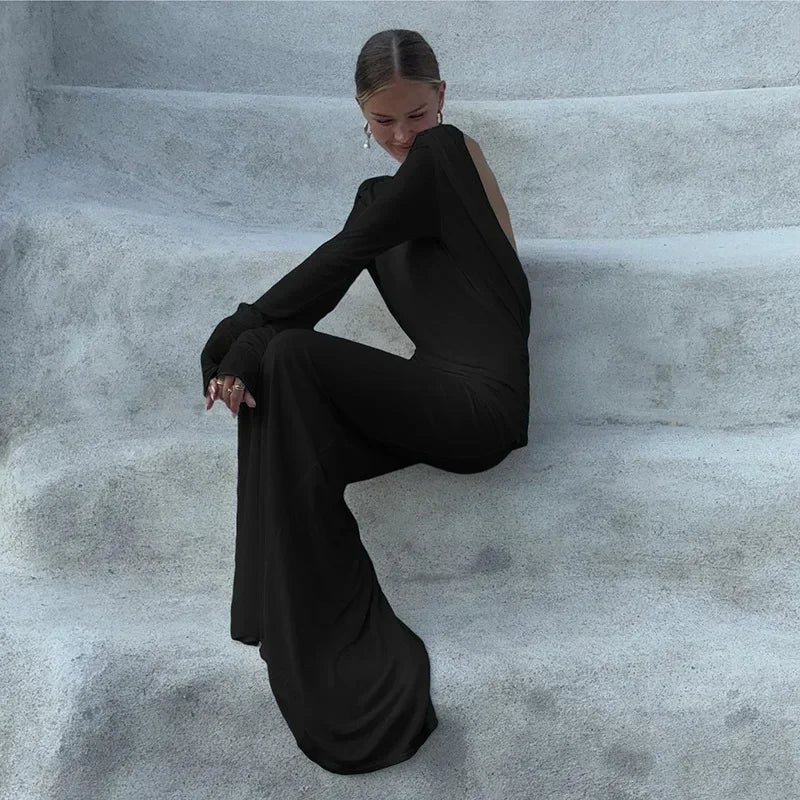 Robe Dos Drapé — vue 3