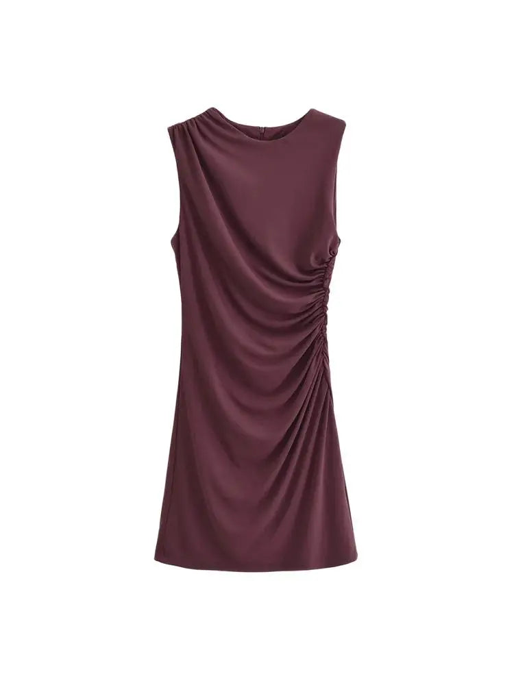 Robe Drapée Pas Cher — vue 4