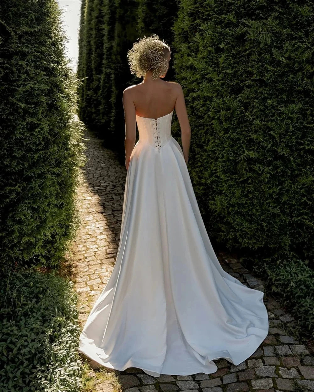 Robe De Mariée Drapé — vue 2