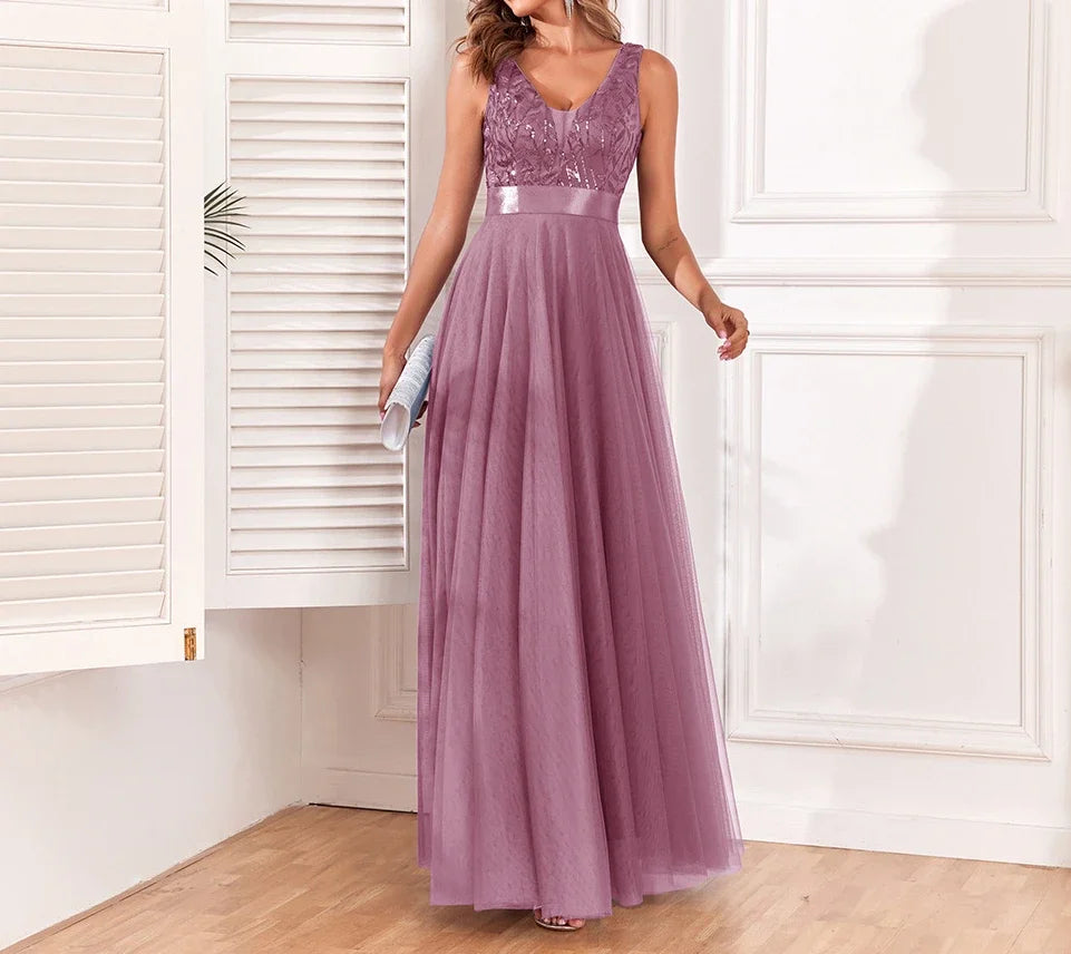 Robe En Tulle Drapée — vue 3